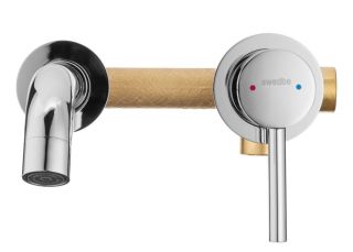 Встраиваемый смеситель для раковины Swedbe Platta 5502 хром